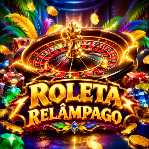 Mesa de roleta Lightning Roulette com números da sorte em destaque